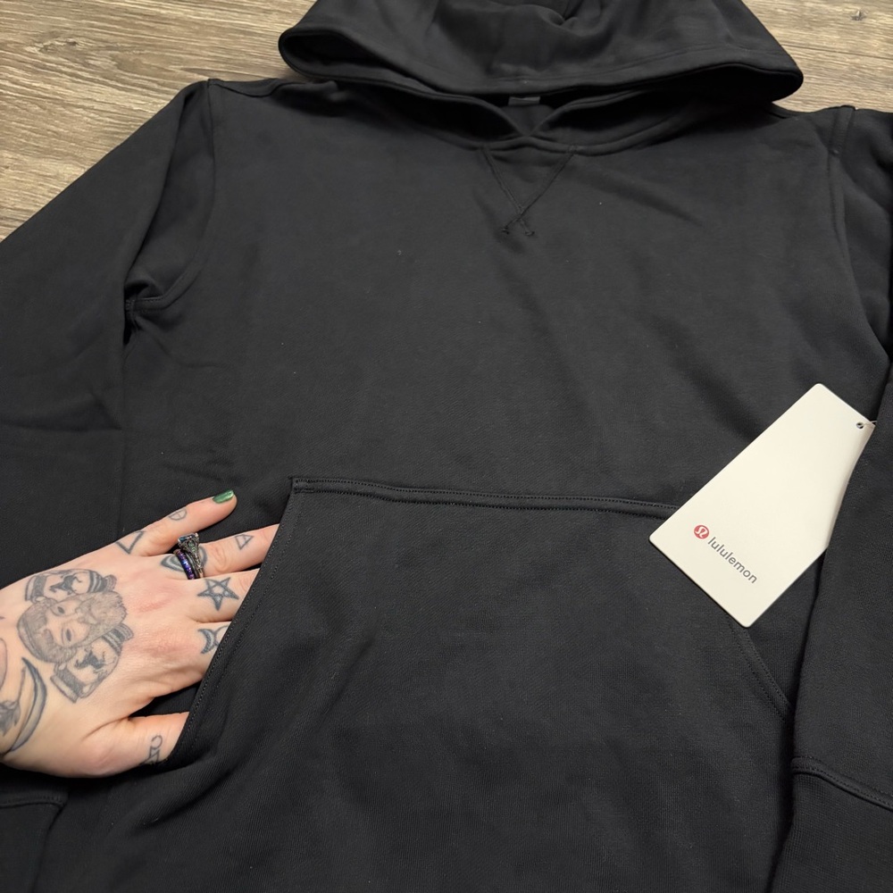 NWT Lululemon All Yours Hoodie *Terry (Black) Size 4 - Picture 3 of 7